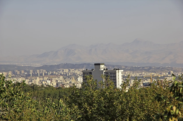 Saadabad-park in de stad Iran van Teheran