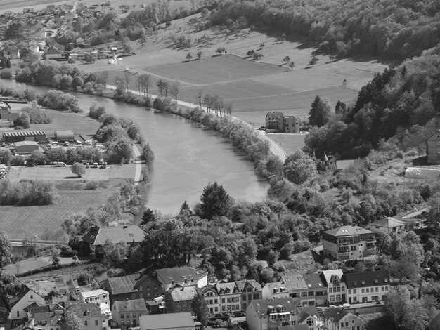 Saarburg at the river saar