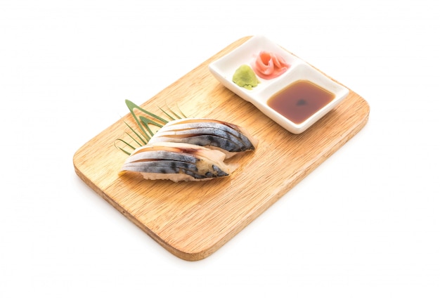 saba nigiri sushi - Japanse voedselstijl
