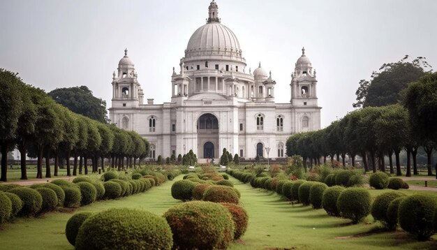 Photo sacre coeur basilica sacre coeur basilica city generative ai