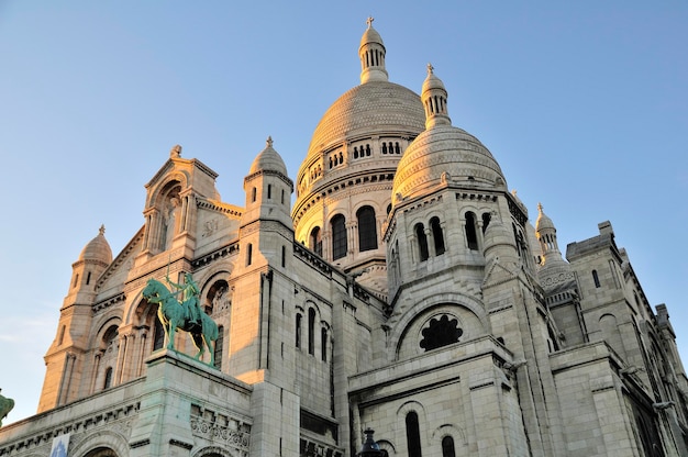 Photo sacre cour is important church in paris