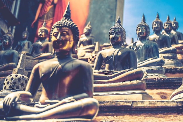 The sacred Gangarama temple at Colombo Sri Lanka