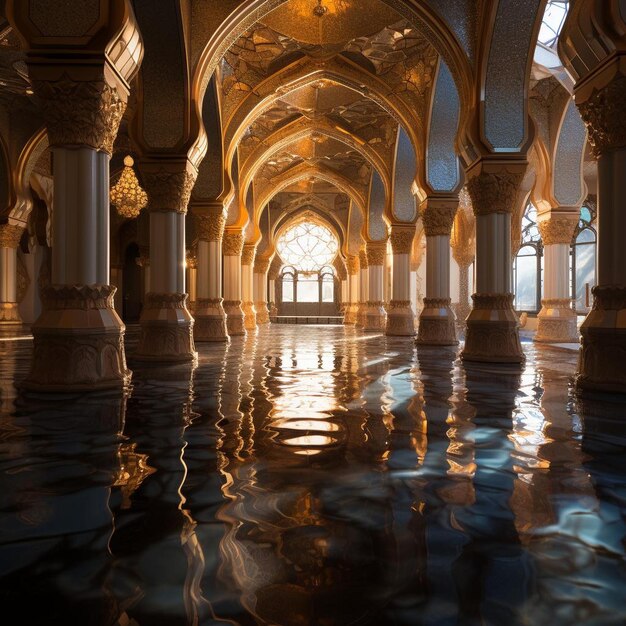 Sacred Serenity Symphony Islamic Mosque Photo