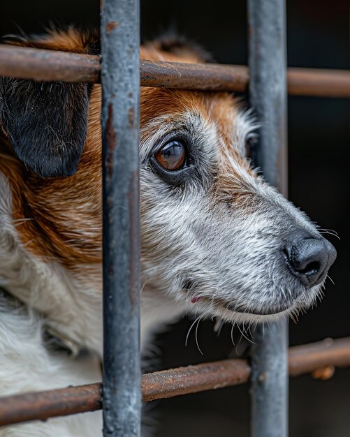 Close up of a Jack Russell Terrier dog with an old shoe | Premium  AI-generated image