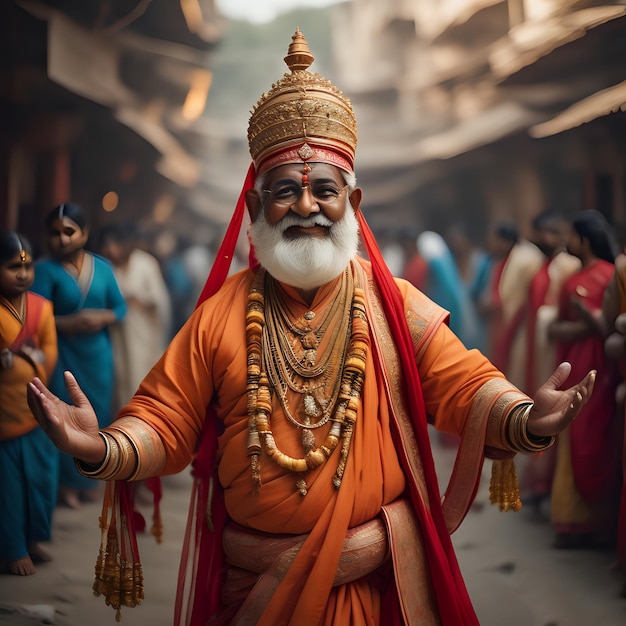 Sadhu in Pushkar Rajasthan India