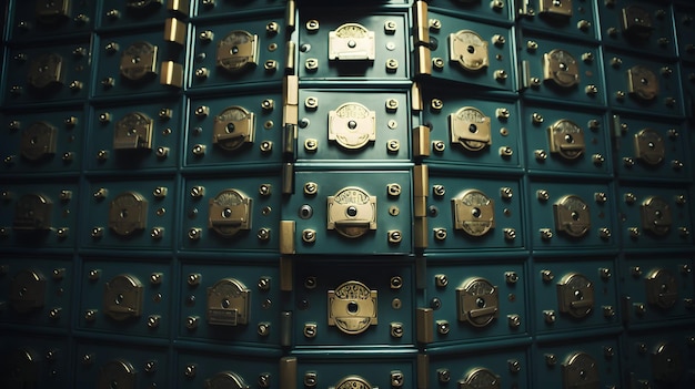 Photo safe deposit box