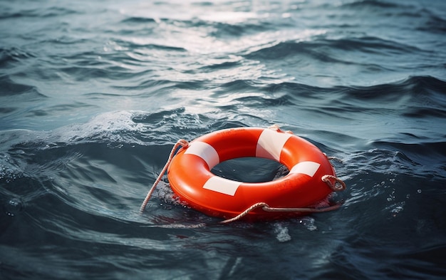 Safety Equipment Life Buoy or Rescue Buoy Floating