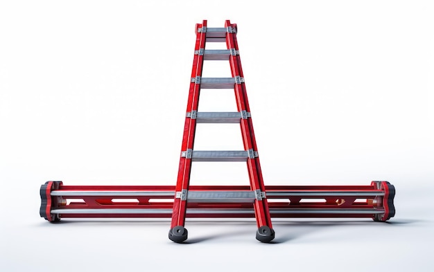 Safety Gear Firemans Rescue Ladder Keywords on White or PNG Transparent Background