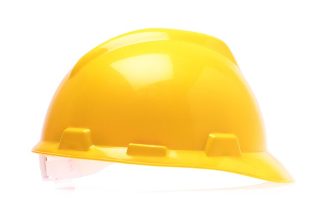 safety hat  isolated on white background