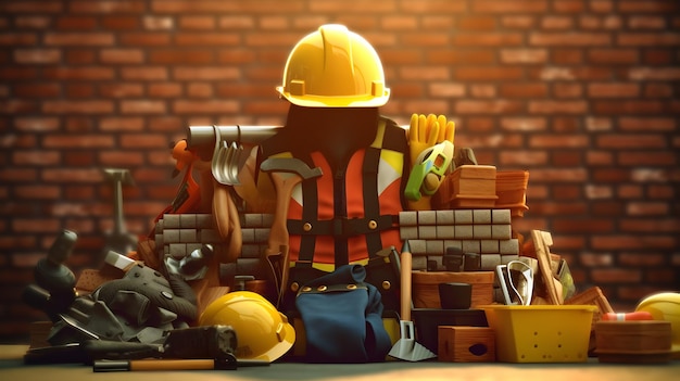 Safety kit construction photo