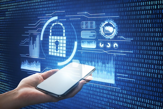 safety and web concept