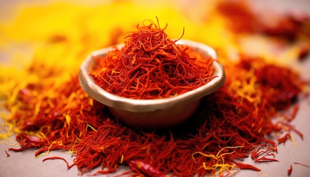 Saffron cooking spice