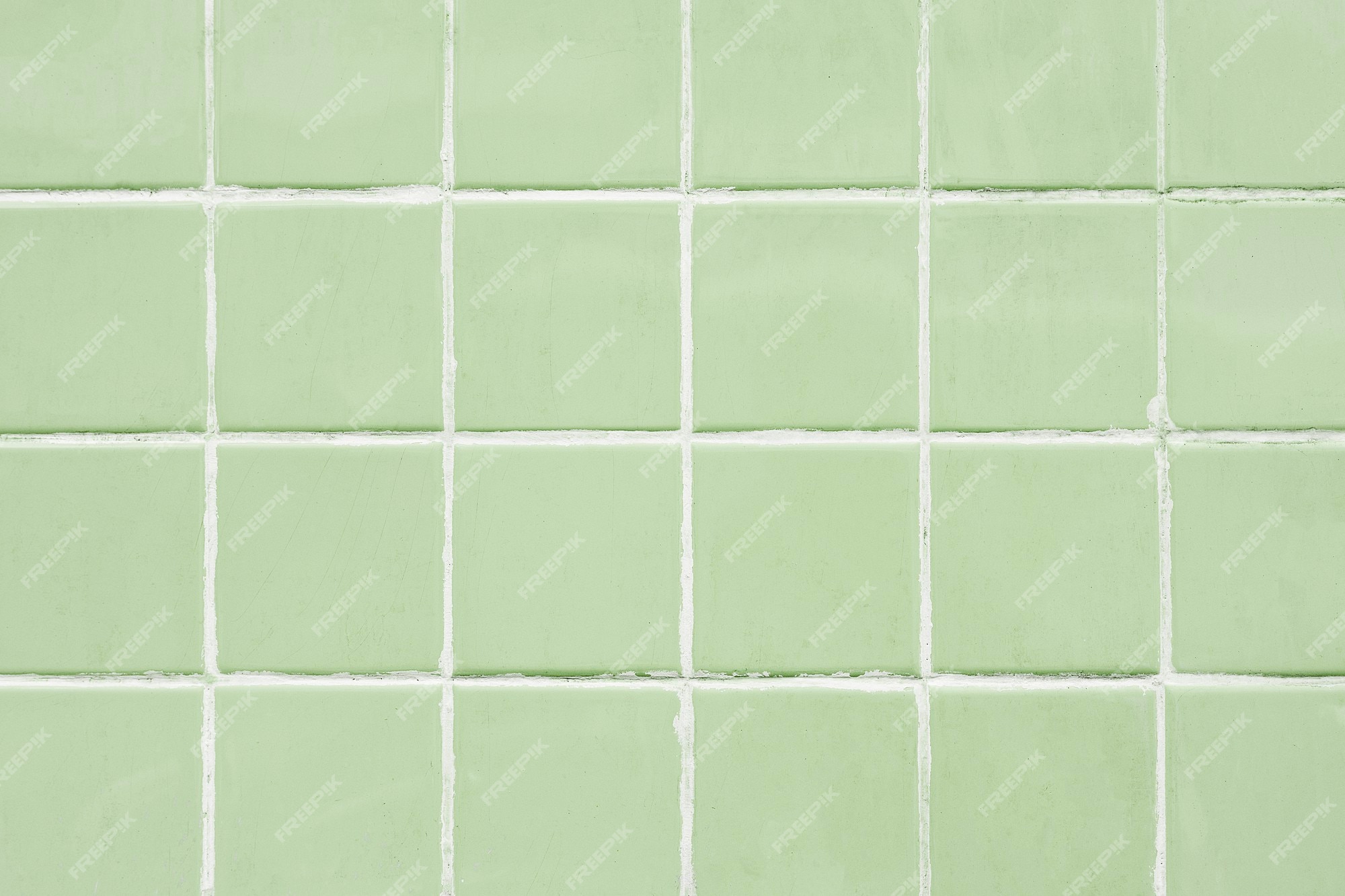 Premium Photo | Sage green tile patterned background