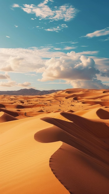 Photo sahara desert dunes