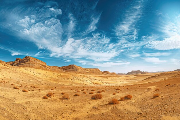 Photo sahara desert landscape in tozeur tunisia africa