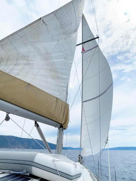 Sail Wind Sea Summer race Adriatic sea