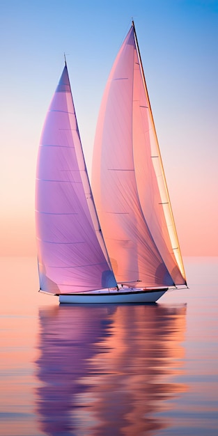 Photo sailboat illustration