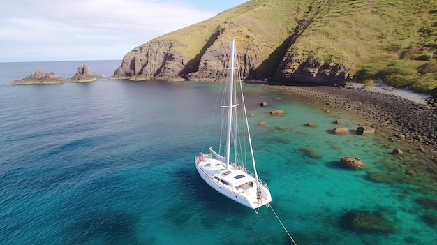 Sailing adventures that take you to remote islands and hidden coves where untouched beauty awaits Navigate through shimmering waters Generated by AI