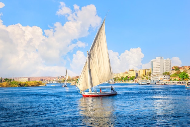 Sailing in aswan