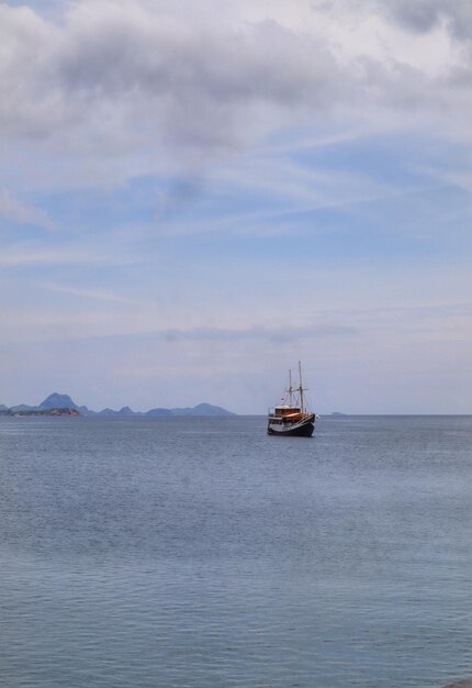 Sailing in komodo islands