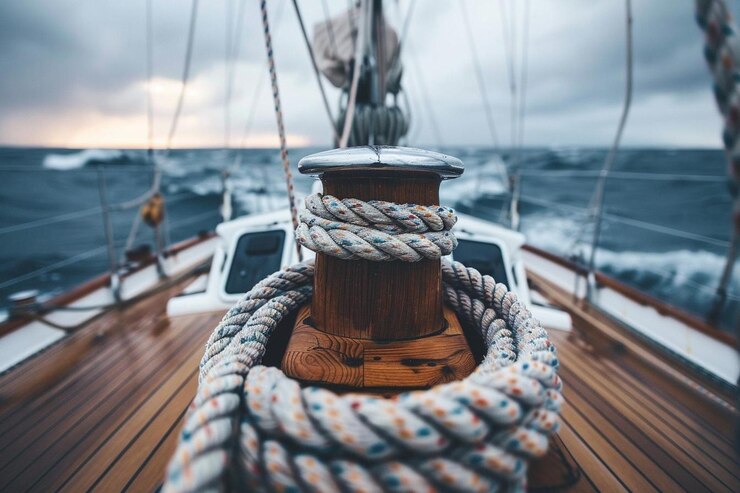 Photo sailing nautical elements
