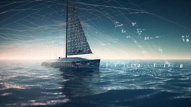 Photo sailing on the ocean of big data