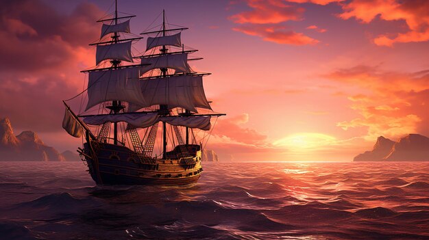 Sailing ship