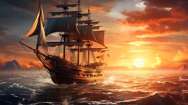 Sailing ship