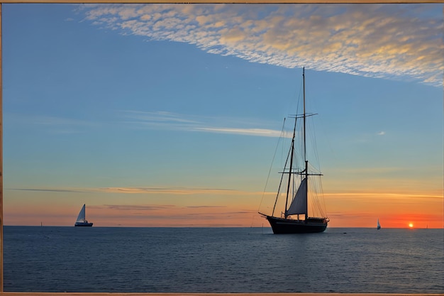 Sailing to the sunrise