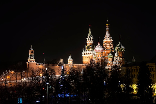 Saint Basil's Cathedral, is een orthodoxe kerk. Rode Plein van Moskou.