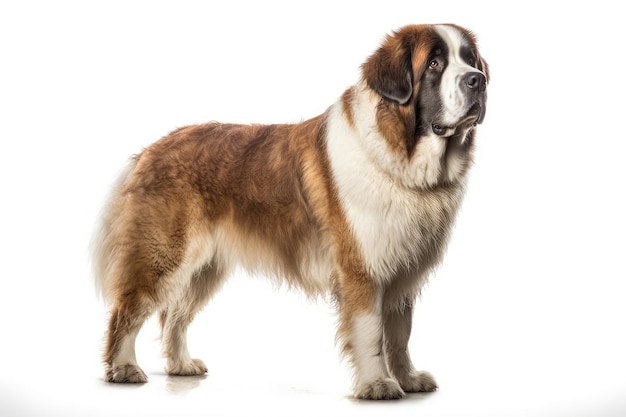 Saint bernard dog creative illustration generative ai