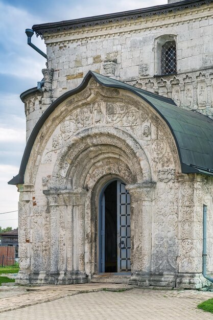 Saint george cathedral was built between 1230 and 1234 in yuryev-polsky russia