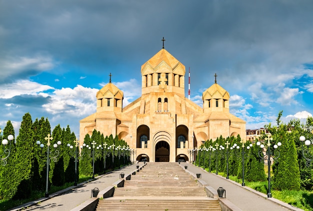 Saint Gregory the Illuminator Cathedral in Yerevan, Armenia