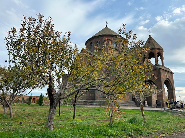 Photo saint hripsime church in the city of vagharshapat etchmiadzin