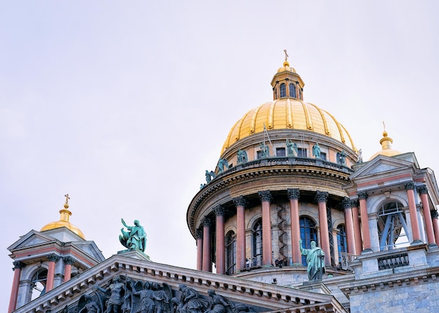 Saint Isaac Cathedral in St Petersburg, in Russia.