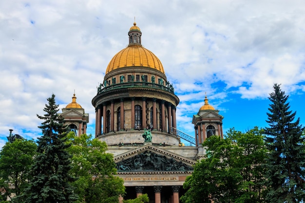 Saint Isaac's Cathedral of Isaakievskiy Sobor in Sint-Petersburg, Rusland