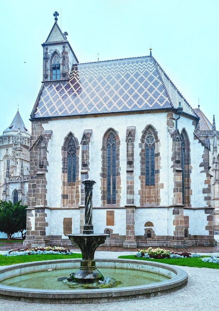 La cappella di san michele (kosice, slovacchia). costruito nella prima metà del xiv secolo.