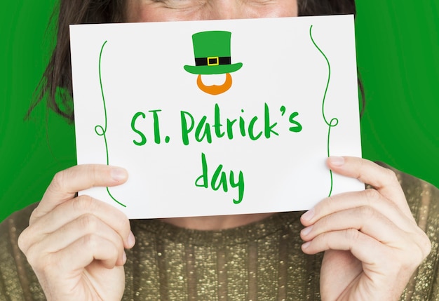 Photo saint patrick day celebration concept