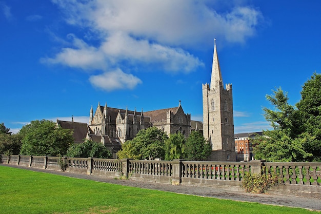 Foto cattedrale di san patrizio, dublino, irlanda