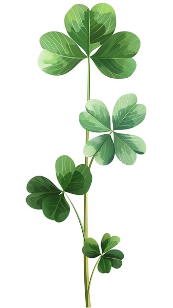 Saint Patricks day background St patricks day background with green clover leaves