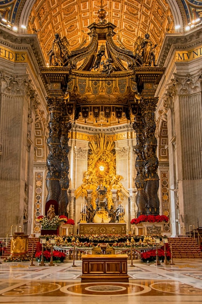 Saint Peter Basilica in Vatican Rome