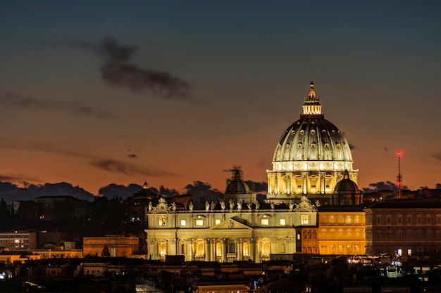 Saint Peter Basilica in Vatican Rome