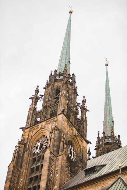 Saint peter and paul cathedral church close up