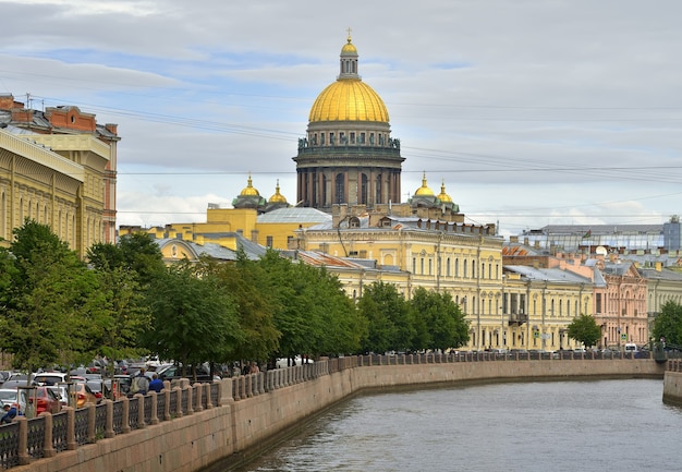 Saint Petersburg Russia09012020 Embankment of the Moika river