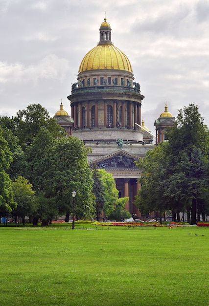 Saint Petersburg St Isaacs Cathedral The building is designed of architectural classicism