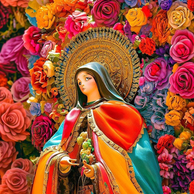 Saint Rose de Lima illustratie