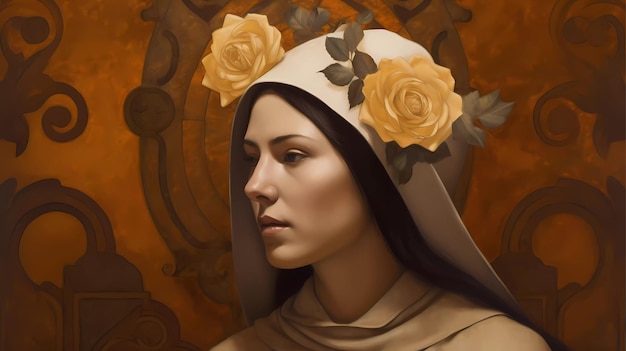 Saint Rose of Lima Generative Ai