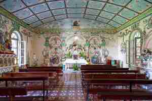 Photo sainteanne church in saintbenoit de la reunion