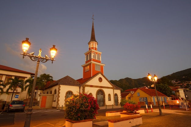 The SaintHenri church of Ansesd'Arlet near the beach is known as one of the most beautiful sites of Martinique