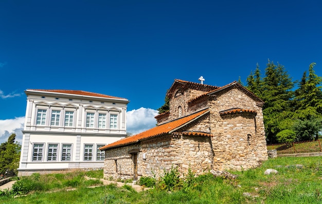 Saints constantine and helen church in the town of ohrid north macedonia